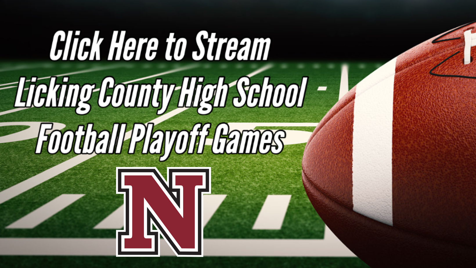 Football Playoff Image w HS Team Logo